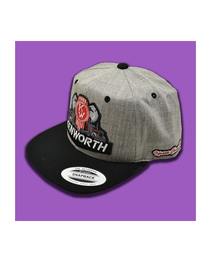 TCS-GORRA GRIS CLARO PARCHE BORDADO -KENWORTH 38 TCS-GORRA GRIS CLARO PARCHE BORDADO -KENWORTH 38