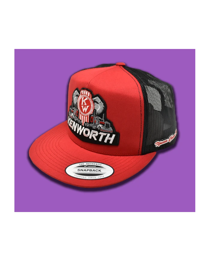 TCS-GORRA RED PARCHE BORDADO -KENWORTH 37 TCS-GORRA RED PARCHE BORDADO -KENWORTH 37