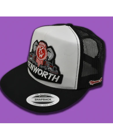 TCS-GORRA WHITE PARCHE BORDADO-KENWORTH 36 TCS-GORRA WHITE PARCHE BORDADO-KENWORTH 36