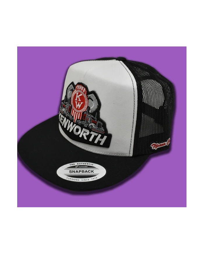 TCS-GORRA WHITE PARCHE BORDADO-KENWORTH 36 TCS-GORRA WHITE PARCHE BORDADO-KENWORTH 36