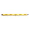 UP39775-19 LED 12" Reflector Turn Signal Light Bar - Amber LED/Clear Lens