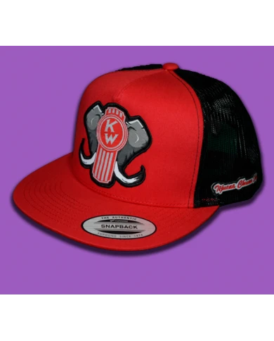 TCS-GORRA RED/BLACK PARCHE PLANCHADO TELA -KW134 TCS-GORRA RED/BLACK PARCHE PLANCHADO TELA -KW134