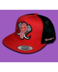 TCS-GORRA RED/BLACK PARCHE PLANCHADO TELA -KW134 TCS-GORRA RED/BLACK PARCHE PLANCHADO TELA -KW134