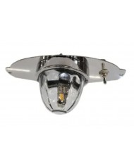 JMLSS-1020 - Stainless Peterbilt 579 / Kenworth T680 2012+ Above Door Dome Light Bracket w/ 1 WM Light Hole