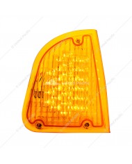 UP39337 - 29 LED Turn Signal Light For 1985-2007 Kenworth T600 (Passenger) - Amber LED/Amber Lens UP39337 - 29 LED Turn Signal Light For 1985-2007 Kenworth T600 (Passenger) - Amber LED/Amber Lens