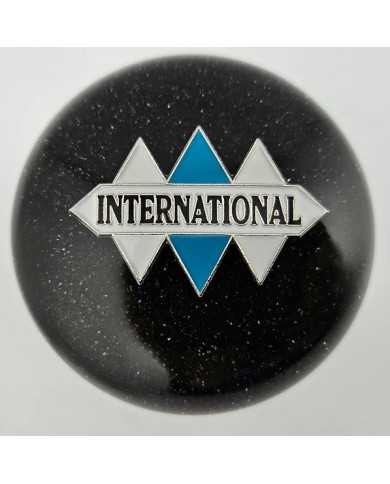 Black glitter international ball shift knob