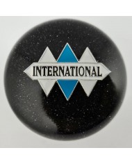 Glitter mud flap girl left facing ball shift knob Glitter mud flap girl left facing ball shift knob