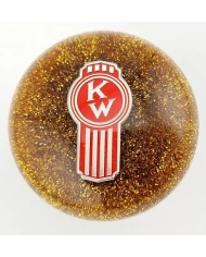 Glitter Crooked KW Kenworth Ball Shift Knob Glitter Crooked KW Kenworth Ball Shift Knob