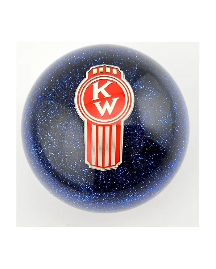 Glitter Crooked KW Kenworth Ball Shift Knob Glitter Crooked KW Kenworth Ball Shift Knob