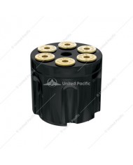 UP35882 - Black LED Headlight With Sequential Turn Signal & Position Light Bars For 2008-17 Kenworth T660 - Passenger