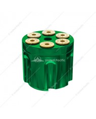 UP70860 - Gun Cylinder 13/15/18 Speed Gearshift Knob - Emerald Green