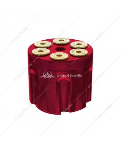 UP70861 - Gun Cylinder 13/15/18 Speed Gearshift Knob - Candy Red UP70861 - Gun Cylinder 13/15/18 Speed Gearshift Knob - Candy Red