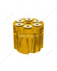 UP70864 - Gun Cylinder 13/15/18 Speed Gearshift Knob - Electric Yellow