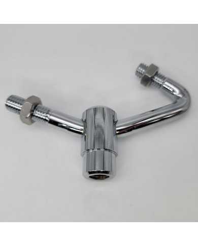 Vintage Roadway "style" Dual Shift Knob Extension Speed Shifter T / Y Handle