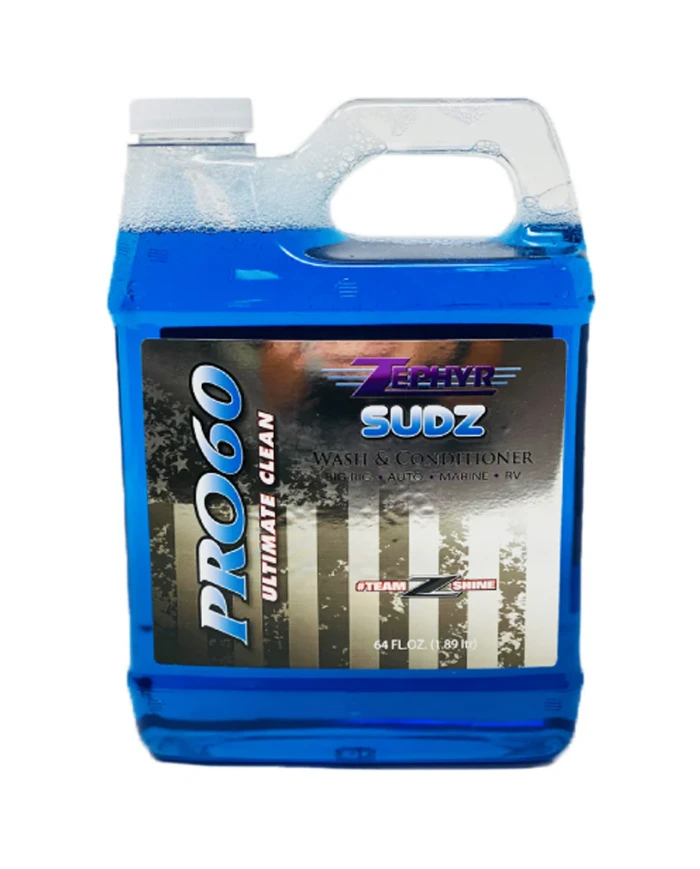Pro 60 “SUDZ” Soap Ultimate Clean Wash & Conditioner(Size: 64 Ounce) Pro 60 “SUDZ” Soap Ultimate Clean Wash & Conditioner(Size: 64 Ounce)