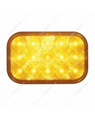 UP38746B - 15 LED Rectangular Turn Signal Light - Amber LED/Amber Lens (Bulk) UP38746B - 15 LED Rectangular Turn Signal Light - Amber LED/Amber Lens (Bulk)