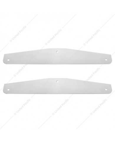 UP21409P - 24" X 4" Stainless Steel Bottom Mud Flap Plates - Bolt Thru (Card of 2) UP21409P - 24" X 4" Stainless Steel Bottom Mud Flap Plates - Bolt Thru (Card of 2)
