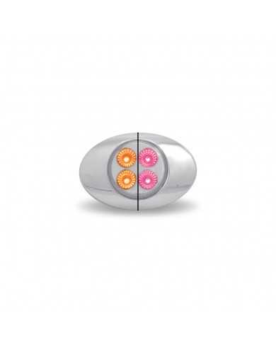 TXTLED-G2XAPINK-Marker M3 Style Dual Revolution Amber/Pink LED (4 Diodes) TXTLED-G2XAPINK-Marker M3 Style Dual Revolution Amber/Pink LED (4 Diodes)
