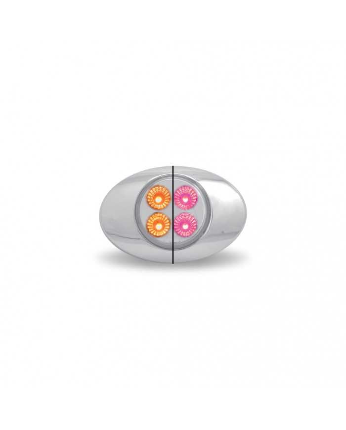 TXTLED-G2XAPINK-Marker M3 Style Dual Revolution Amber/Pink LED (4 Diodes) TXTLED-G2XAPINK-Marker M3 Style Dual Revolution Amber/Pink LED (4 Diodes)