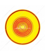 UP37017 - 9 LED 2-1/2" Round GloLight (Clearance/Marker) - Red LED/Red Lens (Card) UP37017 - 9 LED 2-1/2" Round GloLight (Clearance/Marker) - Red LED/Red Lens (Card)