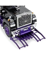 FGI69-0880 - Elvira Mistress of the Dark - Mack Super-Liner with 60" Flat Top Sleeper & 40' Vintage Trailer