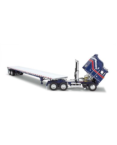 FGI69-1657 - Liberty Series - Kenworth K100 COE Aerodyne Sleeper & 53' Wilson Roadbrute Flatbed Trailer FGI69-1657 - Liberty Series - Kenworth K100 COE Aerodyne Sleeper & 53' Wilson Roadbrute Flatbed Trailer