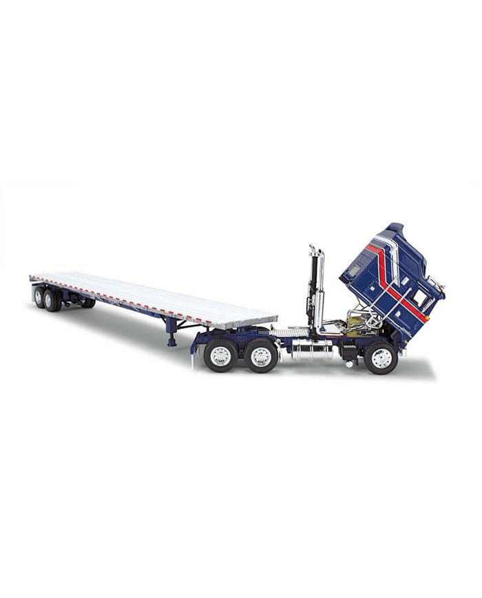 FGI69-1657 - Liberty Series - Kenworth K100 COE Aerodyne Sleeper & 53' Wilson Roadbrute Flatbed Trailer FGI69-1657 - Liberty Series - Kenworth K100 COE Aerodyne Sleeper & 53' Wilson Roadbrute Flatbed Trailer