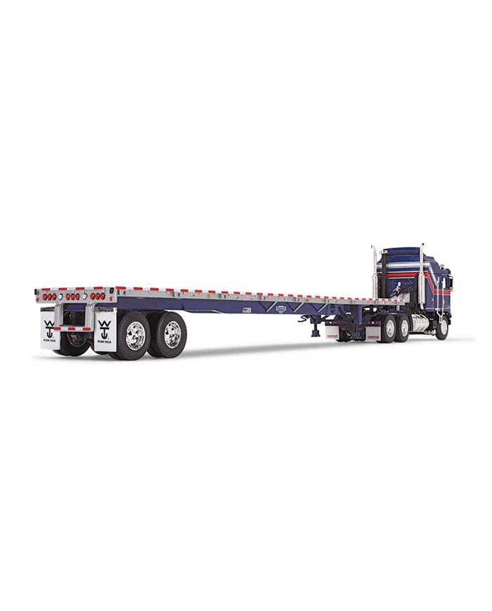 FGI69-1657 - Liberty Series - Kenworth K100 COE Aerodyne Sleeper & 53' Wilson Roadbrute Flatbed Trailer FGI69-1657 - Liberty Series - Kenworth K100 COE Aerodyne Sleeper & 53' Wilson Roadbrute Flatbed Trailer