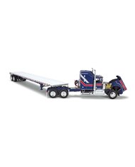 FGI69-1656 - Liberty Series - Kenworth W900A with Aerodyne Sleeper & 53' Wilson Roadbrute Flatbed Trailer