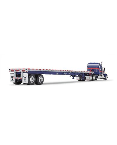 FGI69-1656 - Liberty Series - Kenworth W900A with Aerodyne Sleeper & 53' Wilson Roadbrute Flatbed Trailer FGI69-1656 - Liberty Series - Kenworth W900A with Aerodyne Sleeper & 53' Wilson Roadbrute Flatbed Trailer