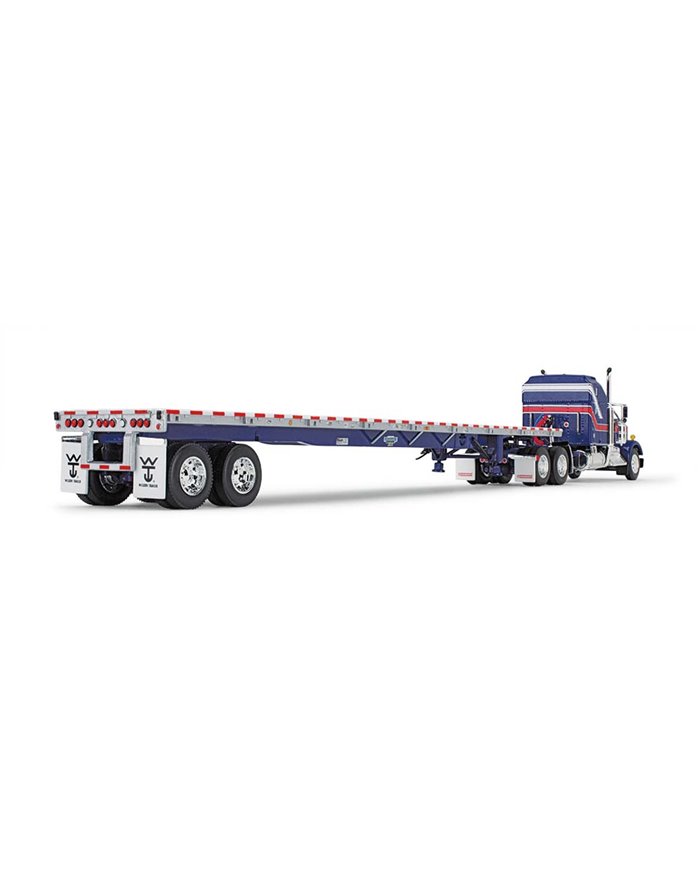FGI69-1656 - Liberty Series - Kenworth W900A with Aerodyne Sleeper & 53' Wilson Roadbrute Flatbed Trailer