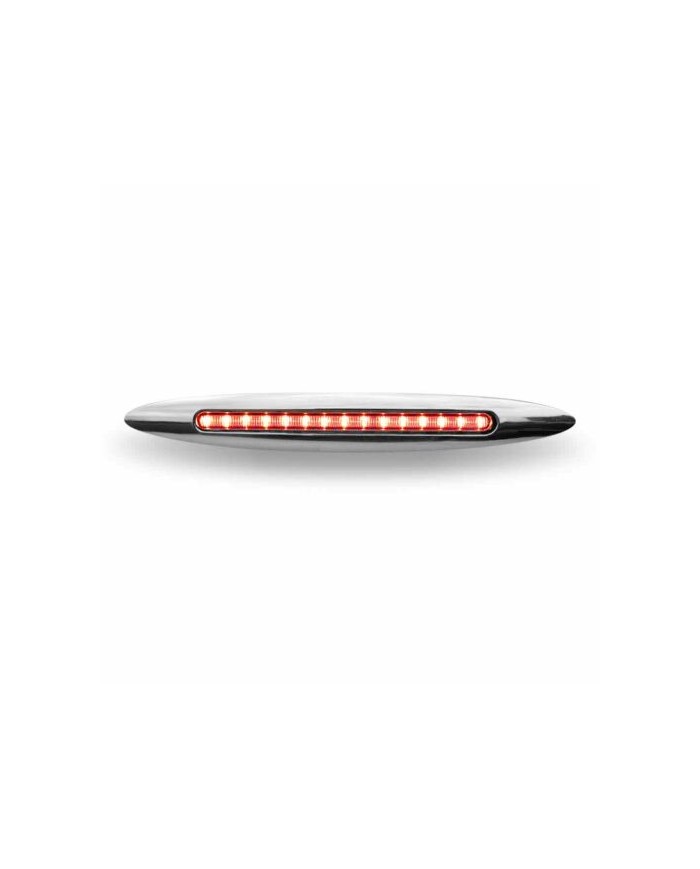 TXTLED-F9R-""9"" X 1"" Flatline Color Slim-Line Red Marker LED (14 Diodes)"