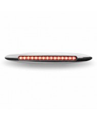 TXTLED-F9R-""9"" X 1"" Flatline Color Slim-Line Red Marker LED (14 Diodes)"