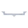 UP39880-Chrome Hood Emblem Trim With 14 LED Light Bar For Kenworth - Amber LED/Chrome Lens