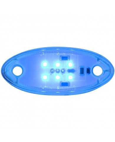 GG77584-BLUE/CLEAR 6SMD LED GLOW BASE FOR GG SWAN HOOD ORNAMENT GG77584-BLUE/CLEAR 6SMD LED GLOW BASE FOR GG SWAN HOOD ORNAMENT