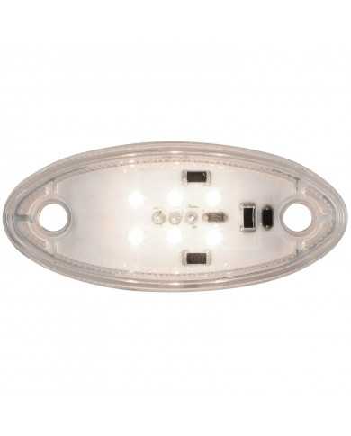 GG77586-WHITE/CLEAR 6SMD LED GLOW BASE FOR GG SWAN HOOD ORNAMENT GG77586-WHITE/CLEAR 6SMD LED GLOW BASE FOR GG SWAN HOOD ORNAMENT