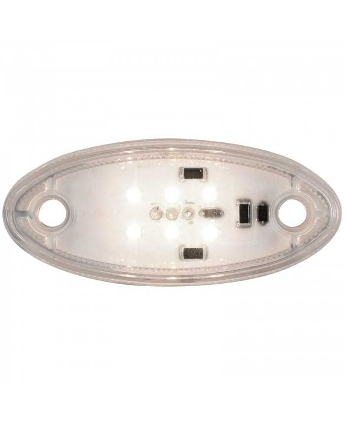 GG77586-WHITE/CLEAR 6SMD LED GLOW BASE FOR GG SWAN HOOD ORNAMENT GG77586-WHITE/CLEAR 6SMD LED GLOW BASE FOR GG SWAN HOOD ORNAMENT