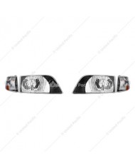 UP34849 - 4 LED Dual Function 3/4" Mini Watermelon Light (Clearance/Marker) - Amber LED/Clear Lens UP34849 - 4 LED Dual Function 3/4" Mini Watermelon Light (Clearance/Marker) - Amber LED/Clear Lens