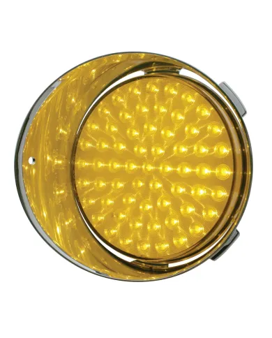 UP39902-61 LED Freightliner Daytime Running Light (Driver) - Amber LED/Amber Lens