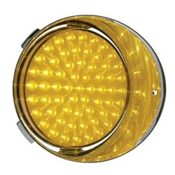 UP39903-61 LED Freightliner Daytime Running Light (Passenger) - Amber LED/Amber Lens