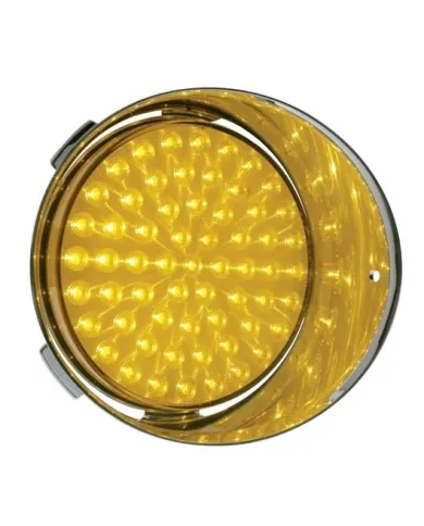 UP39903-61 LED Freightliner Daytime Running Light (Passenger) - Amber LED/Amber Lens