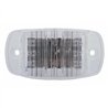 UP39906B-14 LED Rectangular Light (Clearance/Marker) - Amber LED/Clear Lens (Bulk)