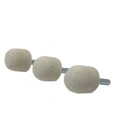 1”X 1” FELT GOBLET FOR 1/4” - 3/8” CHUCK (3 PACK) 1”X 1” FELT GOBLET FOR 1/4” - 3/8” CHUCK (3 PACK)