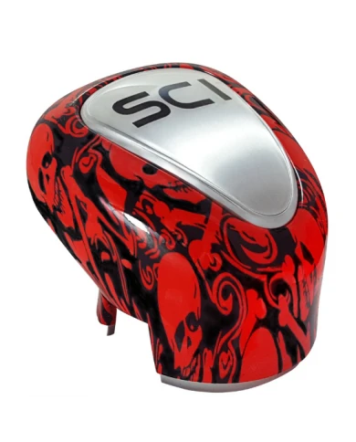 SCI902536-Gear Shift Cover - OEM Style 13/15/18 - Viper Red Skulls SCI902536-Gear Shift Cover - OEM Style 13/15/18 - Viper Red Skulls
