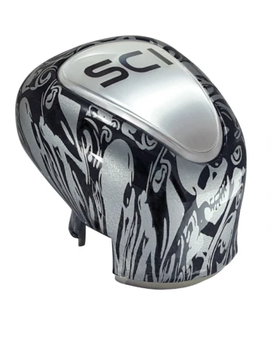 SCI902538-Gear Shift Cover - OEM Style 13/15/18 - Silver Skulls SCI902538-Gear Shift Cover - OEM Style 13/15/18 - Silver Skulls