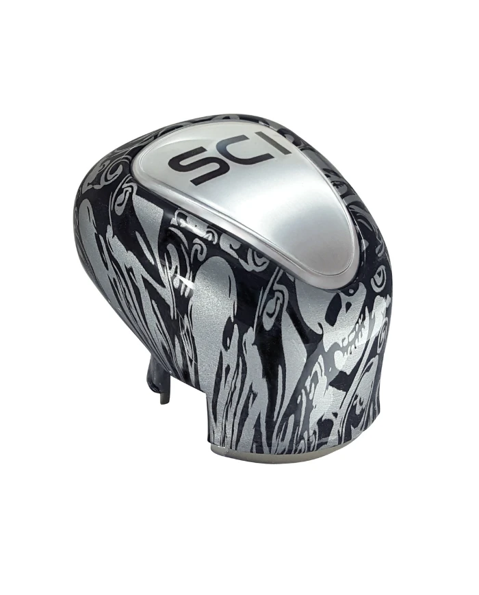 SCI902538-Gear Shift Cover - OEM Style 13/15/18 - Silver Skulls SCI902538-Gear Shift Cover - OEM Style 13/15/18 - Silver Skulls
