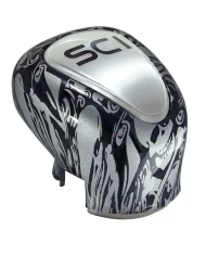 SCI902538-Gear Shift Cover - OEM Style 13/15/18 - Silver Skulls SCI902538-Gear Shift Cover - OEM Style 13/15/18 - Silver Skulls