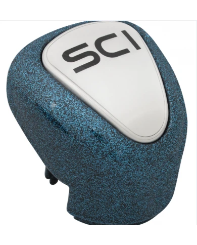 SCI902526-Gear Shift Cover - OEM Style 13/15/18 - Retro Blue Sparkles - Black Base with Blue Sparkles SCI902526-Gear Shift Cover - OEM Style 13/15/18 - Retro Blue Sparkles - Black Base with Blue Sparkles