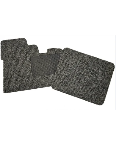 SCIFM1006-Floor Mat - Peterbilt 335-579 2004 & Older - Black/Grey w/ SCI Logo SCIFM1006-Floor Mat - Peterbilt 335-579 2004 & Older - Black/Grey w/ SCI Logo