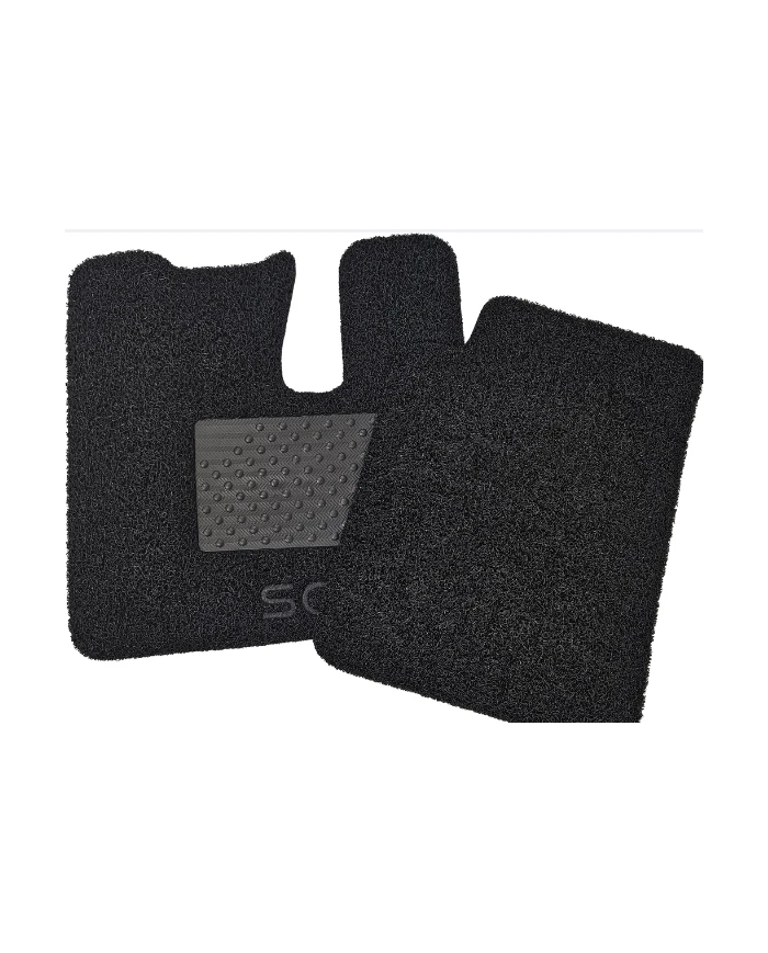 SCIFM1003-Floor Mat - Kenworth 2008 & Newer - T600/T800/W900/T660 - Black w/ SCI Logo